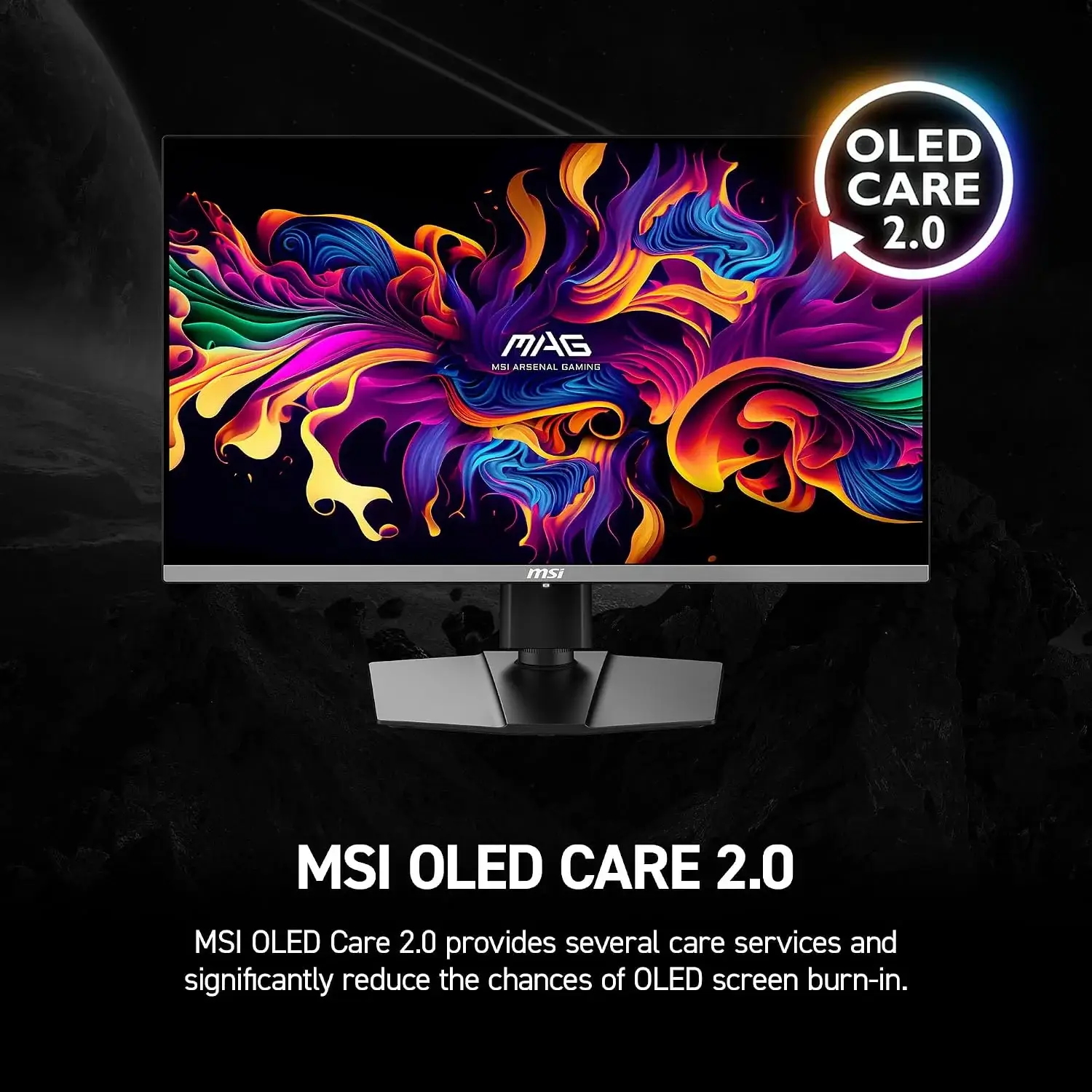 MSI MAG 272QP X50 27 inch WQHD 2K Quantum Dot OLED QD OLED 500Hz 0.03ms Gaming Monitor HDR 500 - MSI MAG 272QP X50 OLED