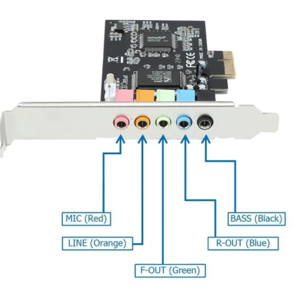 HAING HI-1006-PSC PCI EXPRESS SOUND CARD 5.1CH 3D STEREO SURROUNDING SOUND HAING HI-1006-PSC PCI EXPRESS SOUND CARD 5.1CH 3D STEREO SURROUNDING SOUND