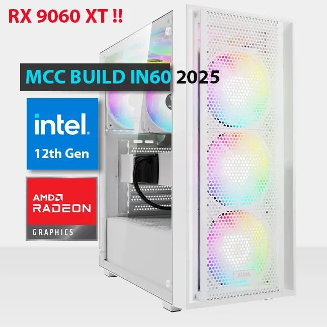 RX 9060 XT 8GB gaming pc
