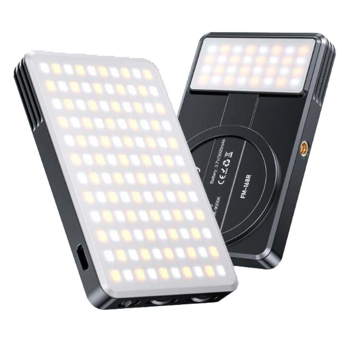 JMARY FM-168R PORTABLE LED LIGHT MAGNETIC MAGSAFE VIDEO FILL LAMP
