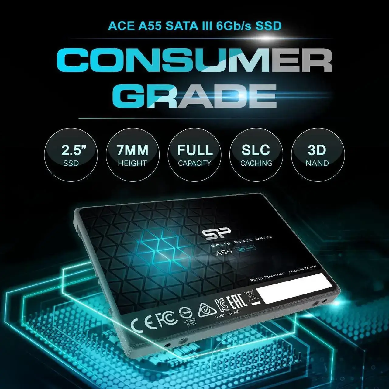 Silicon Power 1TB SSD 3D NAND&nbsp;