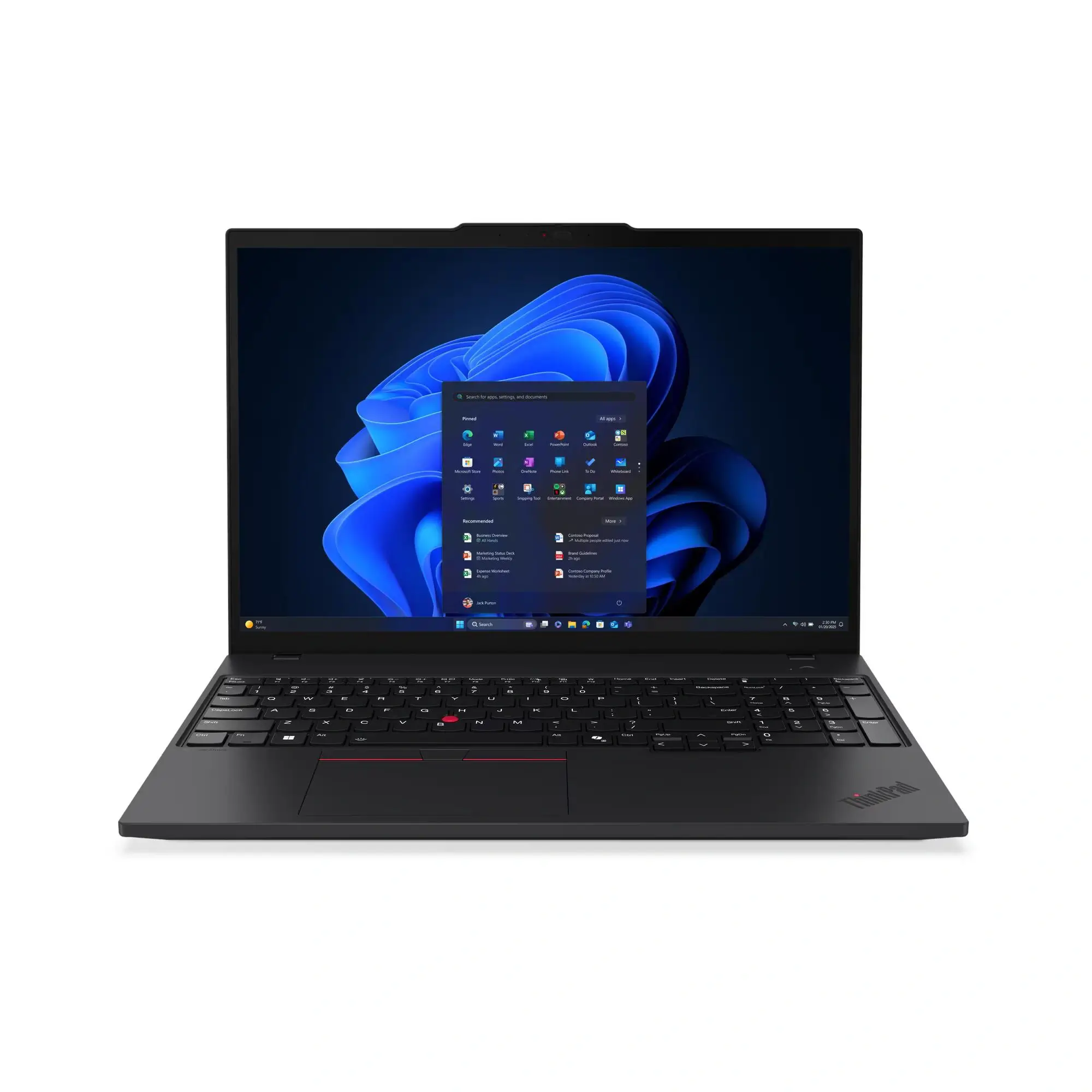 Lenovo ThinkPad T16 Gen 4 Business Laptop - Intel Core Ultra 7 258V - Intel Arc Graphics - 16-inch WUXGA FHD+ IPS