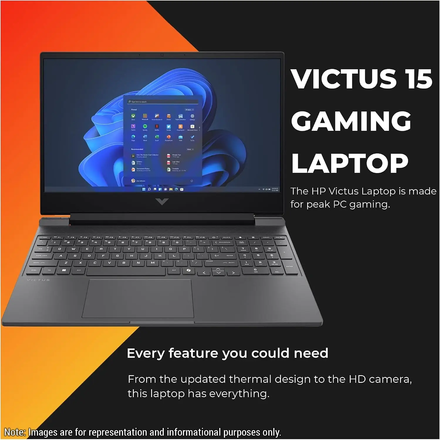 HP Victus 15 Gaming Laptop Intel Core i7 13620H NVIDIA RTX 5060 8GB 15.6 inch diagonal FHD IPS 144Hz - HP Victus 15 RTX 5060 HP Victus 15 Gaming Laptop Intel Core i7 13620H NVIDIA RTX 5060 8GB 15.6 inch diagonal FHD IPS 144Hz - HP Victus 15 RTX 5060