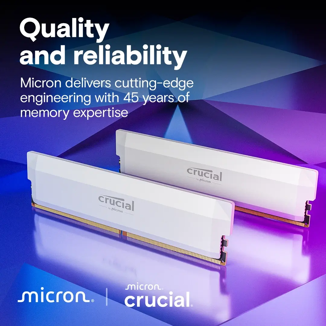 Crucial Pro 64GB DDR5 6400MHz Ram&nbsp;