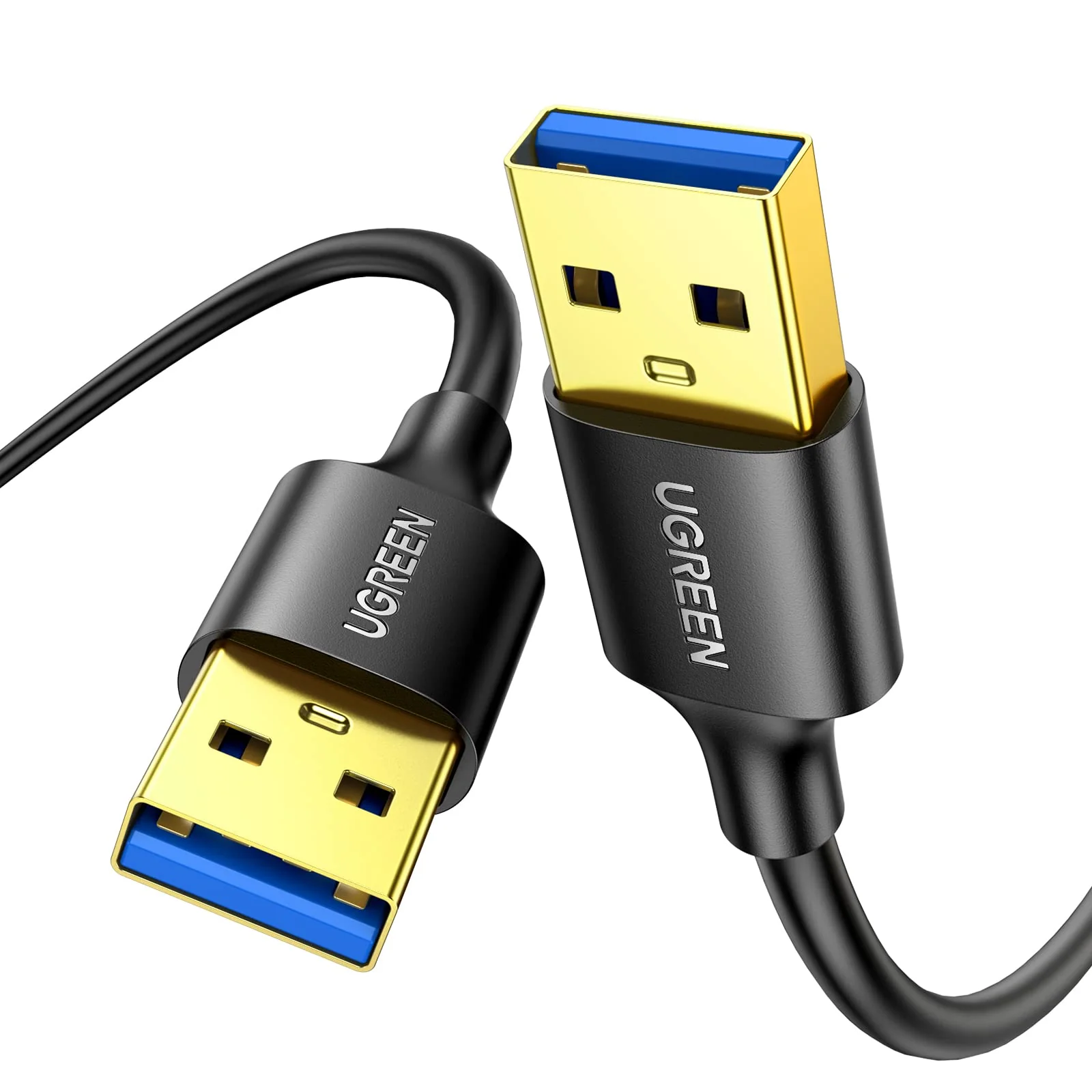 UGREEN 10370 CABLE USB 3.0 MALE TO MALE UP TO 5 GBPS - 1M