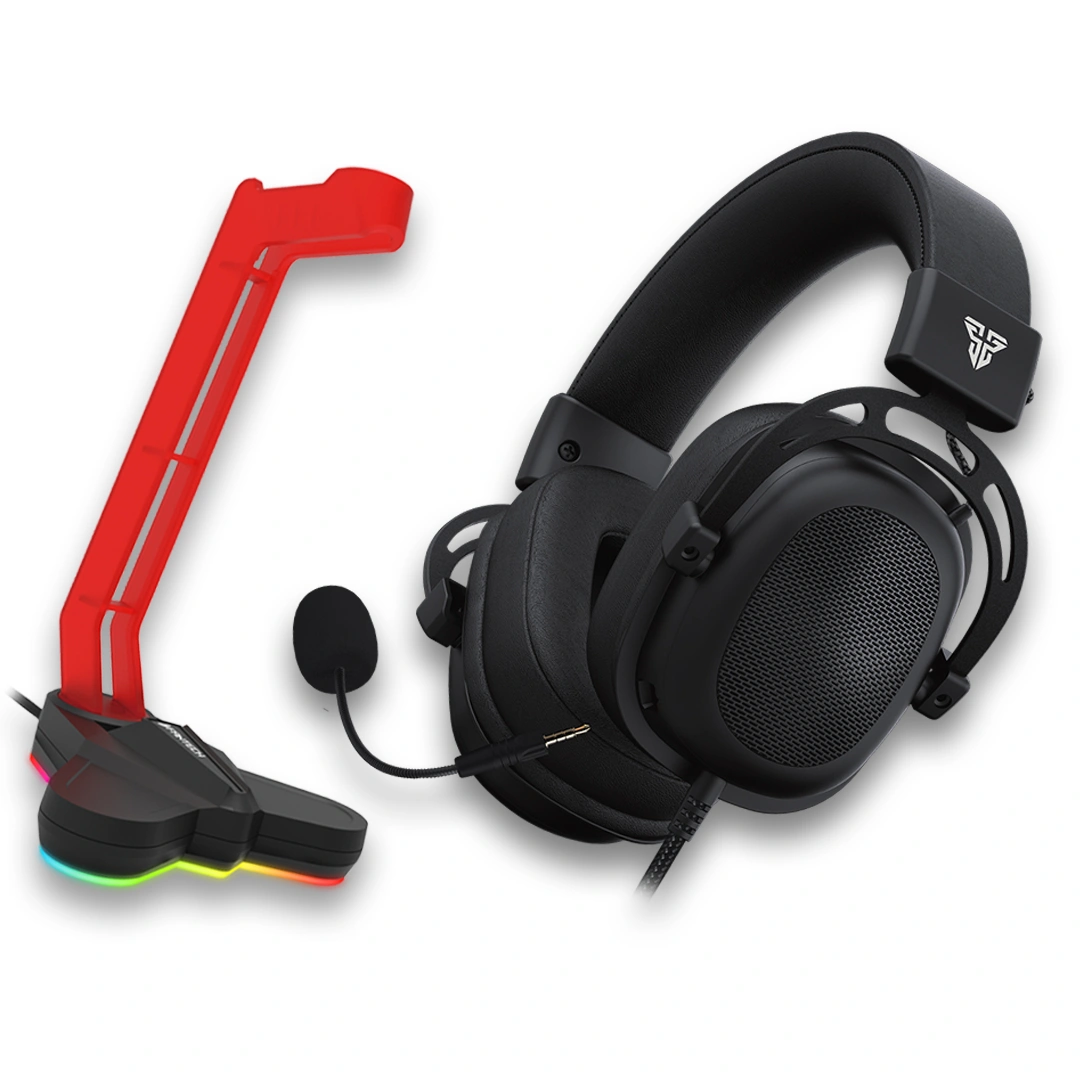 Fantech Bundle H-6 MH90 Gaming Headset + AC3001S Headset Stand
