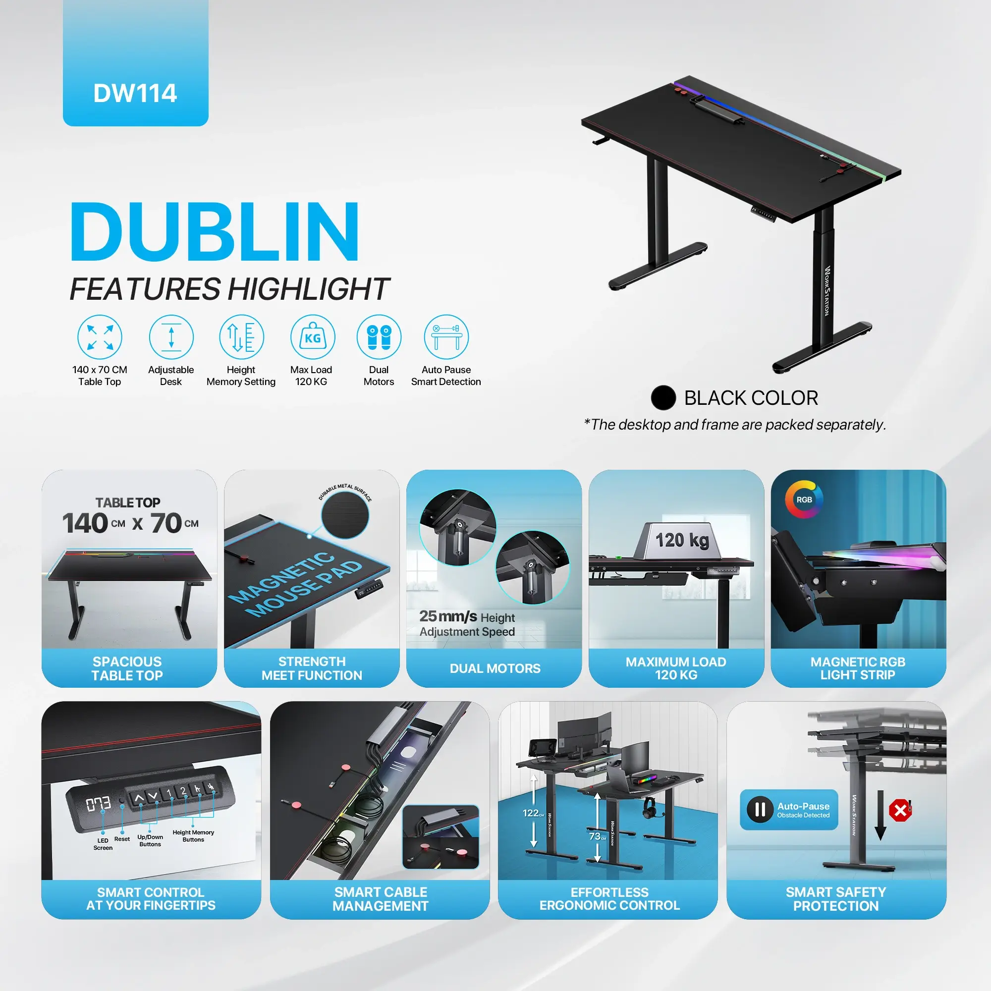 FANTECH DW114 DUBLIN Workstation
