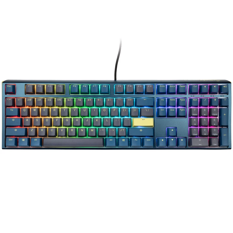 Ducky ONE 3 Daybreak RGB Cherry MX Red Mechanical Gaming Keyboard