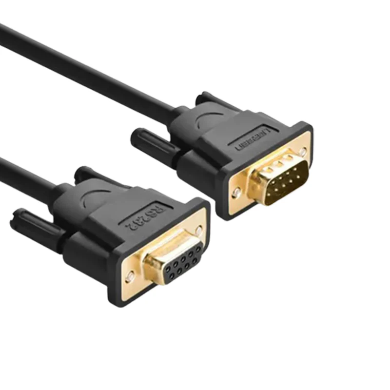UGREEN 20147 DB9 RS232 MALE TO FEMALE SERIAL CABLE
