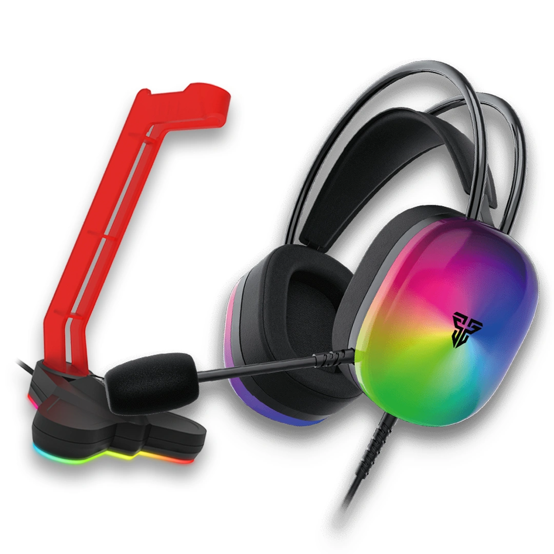 Fantech Bundle H-10 Gaming Combo AURORA HG29 Gaming Headset + AC3001S RGB Stand