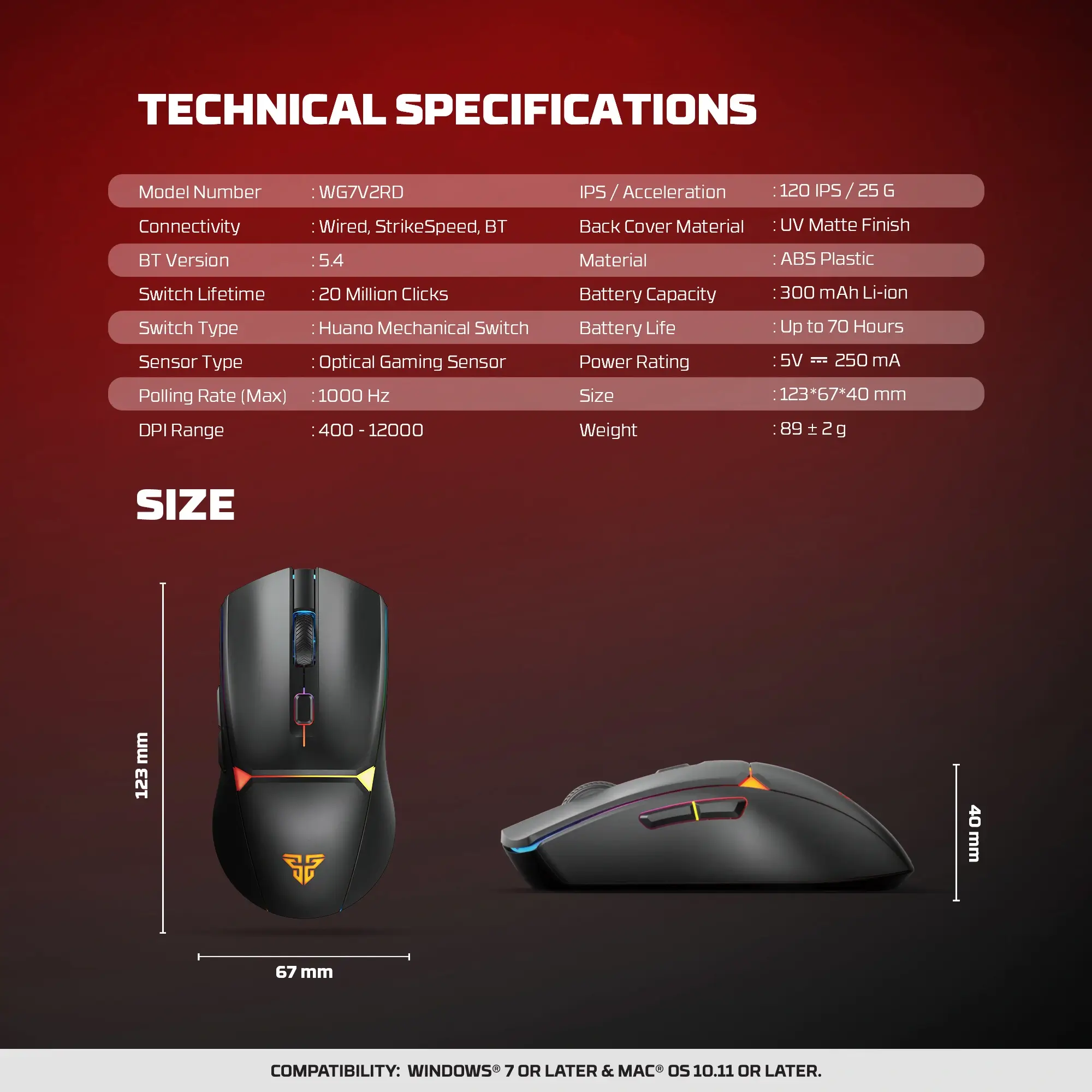 Fantech WG7V2RD  