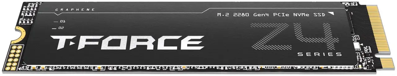 Team Group T-Force Z44A 2TB M.2 2280 PCIe Gen 4.0x4 SSD - 3D NAND Team Group T-Force Z44A 2TB M.2 2280 PCIe Gen 4.0x4 SSD - 3D NAND