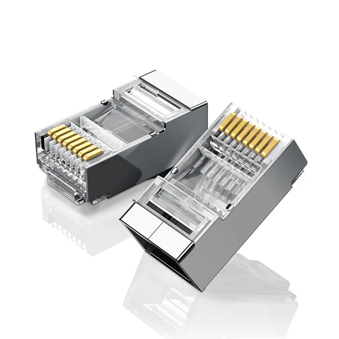 UGREEN 20333 CAT6 RJ45 SHIELDED NETWORK CONNECTOR - 10PCS PACK