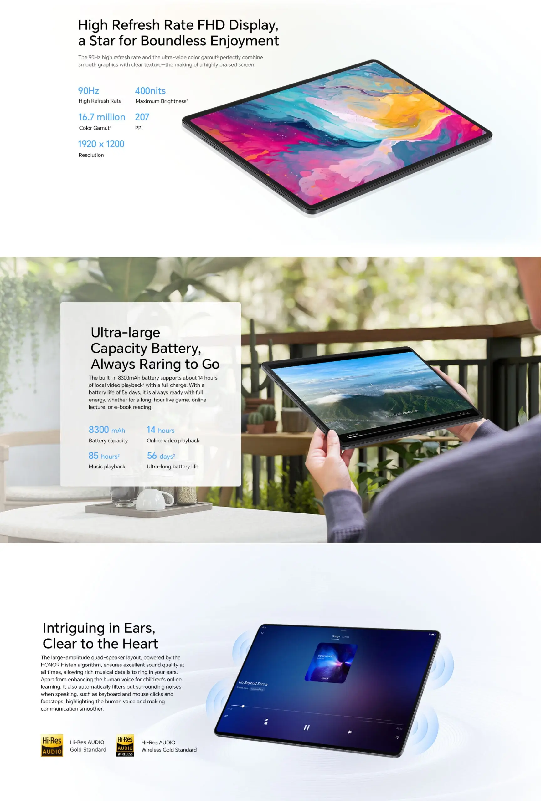HONOR PAD X8a Tablet