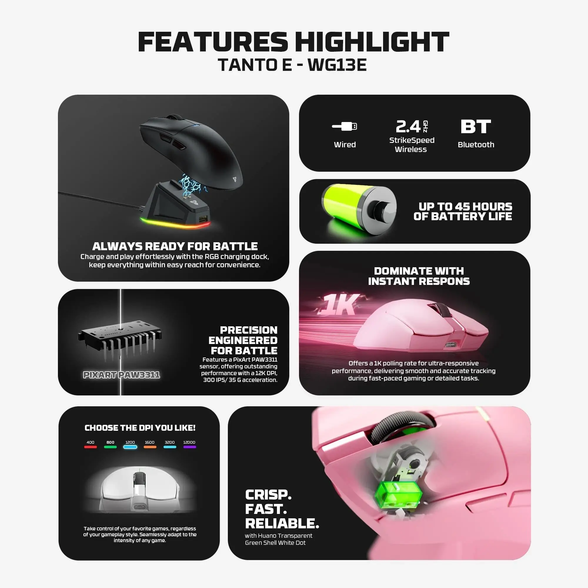 FANTECH WG13E TANTO E