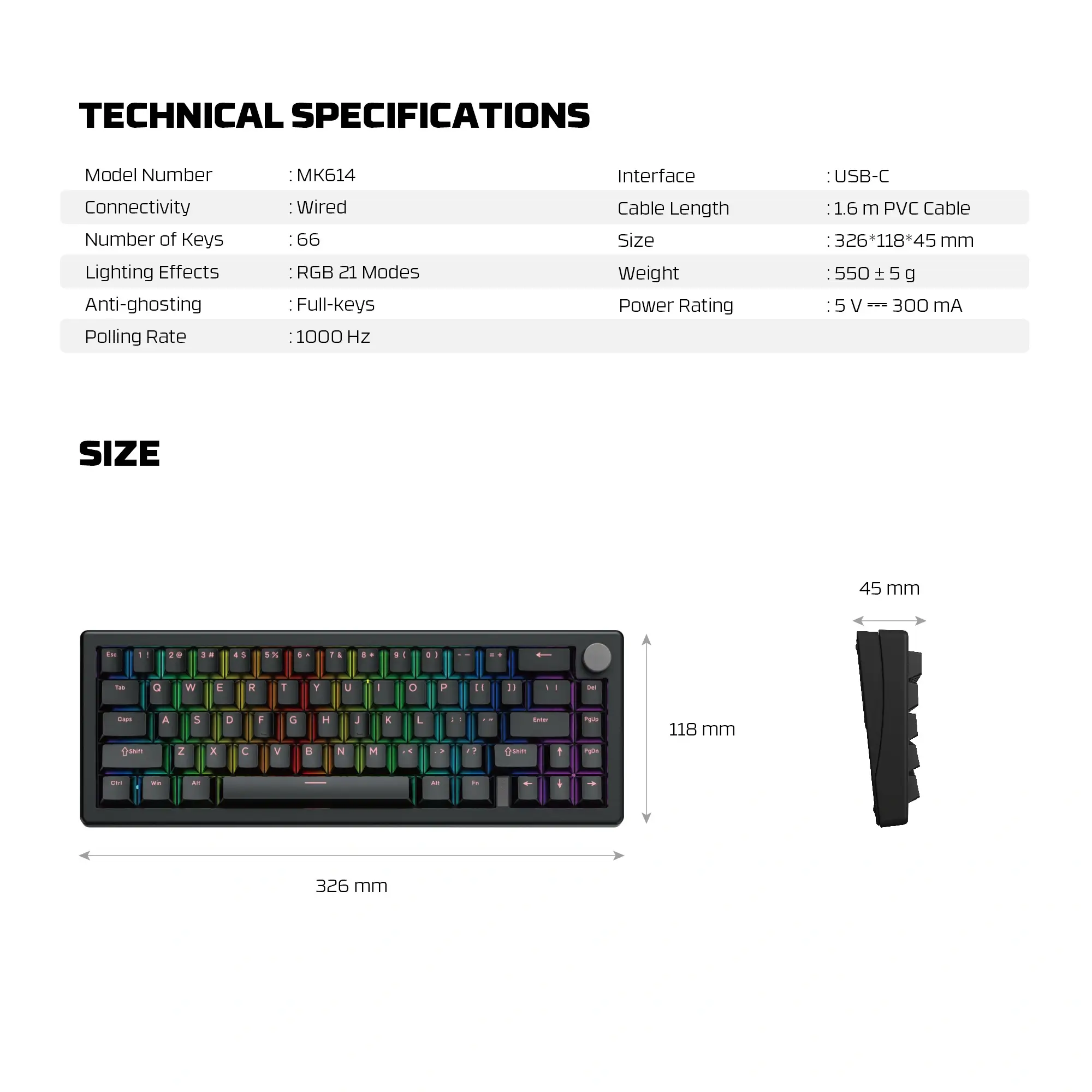 Fantech MK614 
