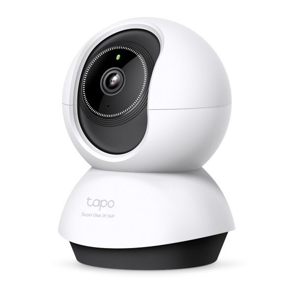 TP-LINK TAPO TC74 3K 5MP PAN AND TILT AI HOME SECURITY WI-FI CAMERA, AI DETECTION-PERSON, PET, VEHICLE, BABY CRYING, MOTION TRACKING AND DETECTION, NIGHT VISION, TWO-WAY AUDIO SOUND AND LIGHT ALARM